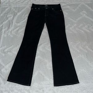 Rock & Republic Corduroy Flared Pants EUC Black Size 29